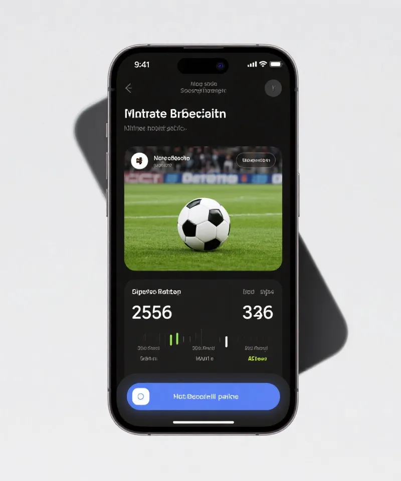 足球赛事提醒与比分推送示意